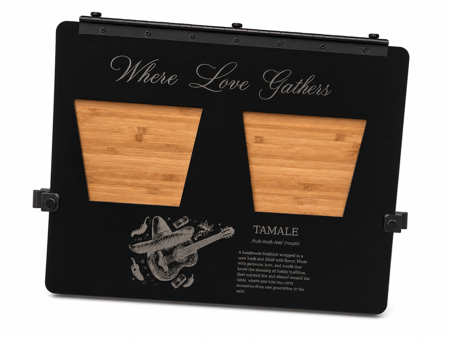 The Dual Tamale Spreader and Cutting Board